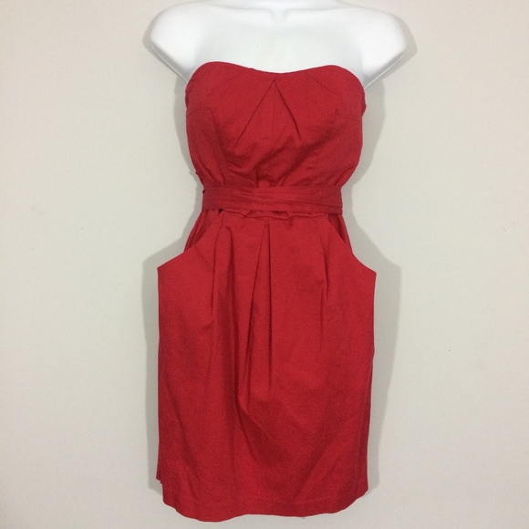 Ruby Rox Dresses & Skirts - Ruby Rox Juniors Sz 3 Red Cotton Blend Midi Dress